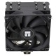 Кулер для процессора/ Thermalright Assassin X 120 Refined SE LGA1700 (4-pin PWM, 148mm, Ni/Cu, 4x6mm, 1x120mm, 66.17CFM, 25.6dBA, 1550RPM, S: 1700, , silver, black)