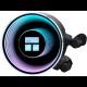 Водяное охлаждение для процессора Thermalright Frozen Notte 360 черный ARGB V2 (360mm, Black, ARGB/ Fans: 3x120mm, 72.37CFM, 27.7dBA, 2000RPM/ Pump height 54mm, 28dBA, 5300RPM, Rad thickness 27mm/ S: 1200, 1700, 1851, 2011, 2066, 115X, AM2, AM2+, AM3, AM