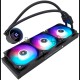 Водяное охлаждение для процессора Thermalright Frozen Notte 360 черный ARGB V2 (360mm, Black, ARGB/ Fans: 3x120mm, 72.37CFM, 27.7dBA, 2000RPM/ Pump height 54mm, 28dBA, 5300RPM, Rad thickness 27mm/ S: 1200, 1700, 1851, 2011, 2066, 115X, AM2, AM2+, AM3, AM