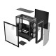 Корпус без блока питания/ PCCOOLER C3D510 BK, Mesh Mid Tower, Black, TG, 0.7 SPCC, no fans E-ATX, ATX, mATX, mITX 170/390/205mm 2x2.5