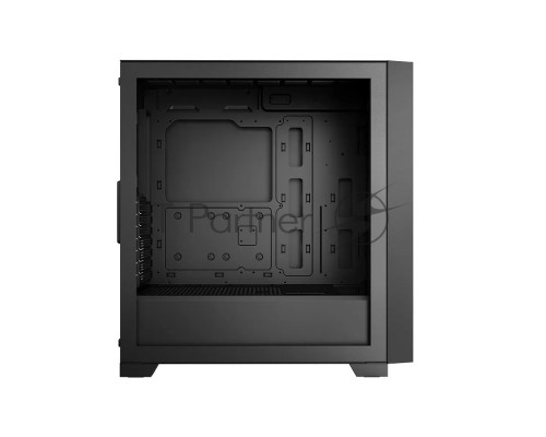 Корпус без блока питания/ PCCOOLER C3D510 BK, Mesh Mid Tower, Black, TG, 0.7 SPCC, no fans E-ATX, ATX, mATX, mITX 170/390/205mm 2x2.5