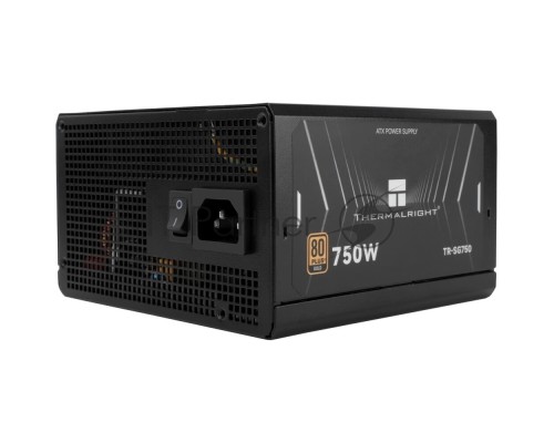 Блок питания Thermalright TR-SG750 750W 80+ Gold (ATX, 3.1, PCIe 5.1, Full modular, 1x24(20+4)pin 600mm, 2xCPU 8(4+4)pin 650mm, 2xPCIe*2 8(6+2)pin 650+150mm, 1x12VHPWR PCIe 5.1 12+4pin 600mm, 2xSATA*4 450+150+150+150mm, 1xMOLEX4pin*3 500+150+150mm, Activ