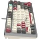 Клавиатура A4Tech Bloody S87 Pixels Red механическая серый/белый USB Multimedia for gamer LED (S87 PIXELS)
