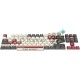 Клавиатура A4Tech Bloody S87 Pixels Red механическая серый/белый USB Multimedia for gamer LED (S87 PIXELS)