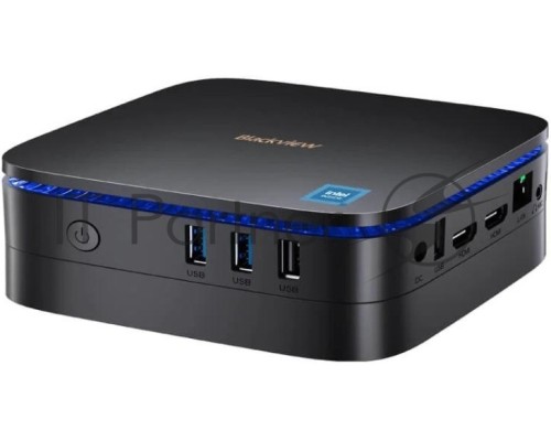 Мини ПК Blackview MP60 (Intel N95) 16+512GB, WIFI a/b/g/n/ac, Bluetooth 4.2, Win11 Pro, USB3.0, HDMI 1.4b Type A *2, RJ45*1, 5.5/2.1mm DC Jack *1, 3.5mm Phone Jack*1, Colour: Black