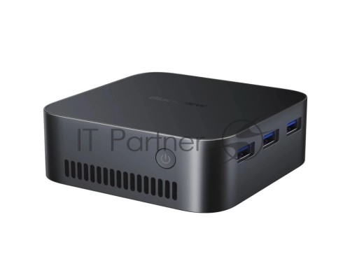 Мини ПК Blackview MP80 (Intel N97) 16+512GB, WIFI a/b/g/n/ac, Bluetooth 4.2, Win11 Pro, USB3.0, HDMI 1.4b Type A *2, RJ45*1, 5.5/2.1mm DC Jack *1, 3.5mm Phone Jack*1, Colour: Black