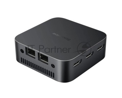 Мини ПК Blackview MP80 (Intel N97) 16+512GB, WIFI a/b/g/n/ac, Bluetooth 4.2, Win11 Pro, USB3.0, HDMI 1.4b Type A *2, RJ45*1, 5.5/2.1mm DC Jack *1, 3.5mm Phone Jack*1, Colour: Black