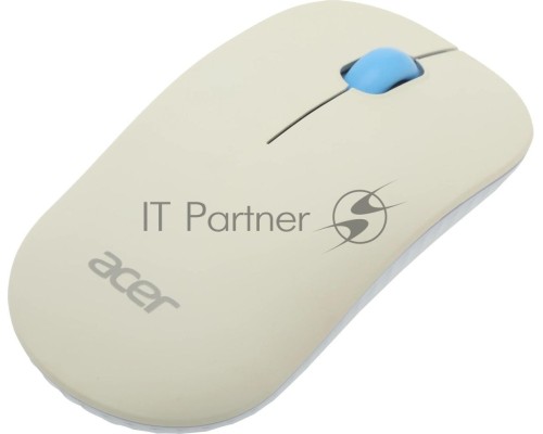 Клавиатура + мышь Acer OCC205 клав:белый/голубой мышь:белый/голубой USB беспроводная slim (ZL.ACCEE.00C)
