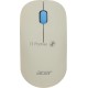 Клавиатура + мышь Acer OCC205 клав:белый/голубой мышь:белый/голубой USB беспроводная slim (ZL.ACCEE.00C)