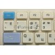 Клавиатура + мышь Acer OCC205 клав:белый/голубой мышь:белый/голубой USB беспроводная slim (ZL.ACCEE.00C)