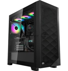 Корпус PcCooler C3D510 BK ARGB черный без БП ATX 3x120mm 2xUSB3.0 1xUSB3.1 audio bott PSU