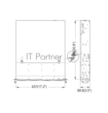 Серверный корпус/ CS-R25 with 12G HDD BP and 550w RPS