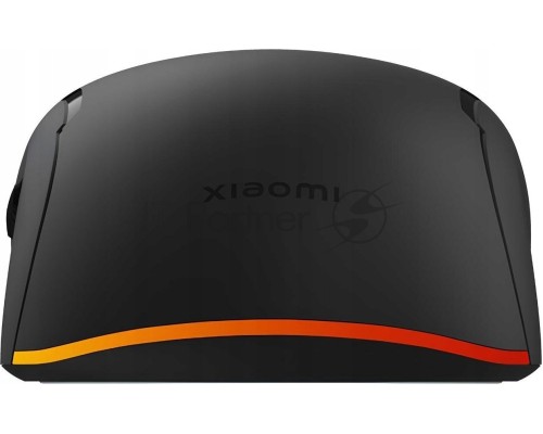 Мышь проводная Xiaomi Lite GL черный, 6200 dpi, USB, кнопки - 5