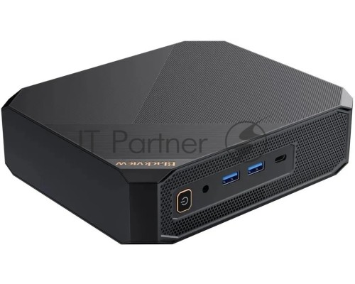Мини ПК Blackview MP200 (Intel I9-11900H) 16+1TB, WIFI a/b/g/n/ac, Bluetooth 4.2, Win11 Pro, USB3.0, HDMI 1.4b Type A *2, RJ45*1, 5.5/2.1mm DC Jack *1, 3.5mm Phone Jack*1, Colour: Black