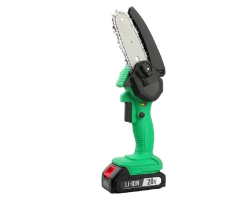 [Садовые пилы] Zitrek GreenSaw 20 Пила цепная аккумуляторная бесщеточная [082-1853] { 20В, 2,0Ач Li-ion аккум. 1шт, ЗУ }