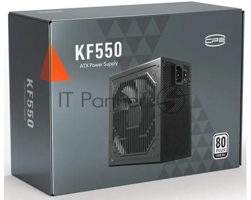 Блок питания PcCooler P3-F550-W1H ATX 550W 80 PLUS WHITE (20+4pin) APFC 120mm fan 6xSATA Cab Manag RTL
