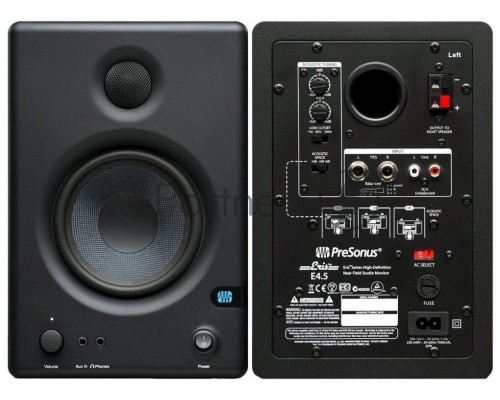 Акустическая система Presonus Eris E4.5 BT пара (активный+пассивный), 25 Вт, 70-22000 Гц, 4,5