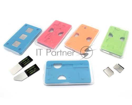 Набор трафаретов Jitongxie ZX-01 для iPhone X-14 Pro MAX