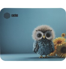 Коврик для мыши Cactus Owl blue 220x180x2мм (CS-MPC-P07XS)