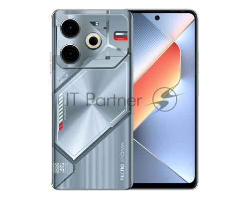 Смартфон Tecno POVA 6 Neo LI6, 8/256Gb, серебристый