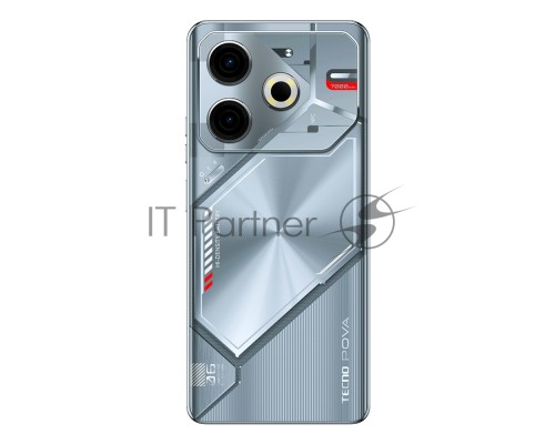 Смартфон Tecno POVA 6 Neo LI6, 8/256Gb, серебристый