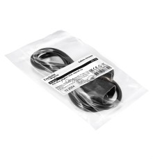 Кабель питания ExeGate Special EC-1S (C13->C14, 3*1.0mm2, CCA, черный, 1м)