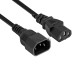 Кабель питания ExeGate Special EC-1S (C13->C14, 3*1.0mm2, CCA, черный, 1м)