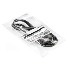Кабель питания ExeGate Special EC-1S (C13 угловой->C14, 3*1.0mm2, CCA, черный, 1м)