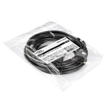 Кабель питания ExeGate Special EC-10S (C13->C14, 3*1.0mm2, CCA, черный, 10м)