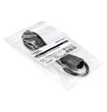 Кабель питания ExeGate Special EC-0,5S (C13->C14, 3*0.75mm2, CCA, черный, 0.5м)