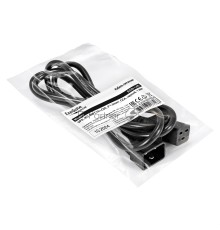 Кабель питания (UPS) ExeGate Special EC20-1,8S (IEC 320 C19->C20, 3*1.5mm2, CCA, черный, 1.8м)