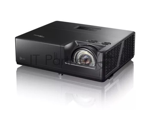 Лазерный проектор Optoma ZK608TST DLP,4K UHD(3840x2160);6000 lm;300000:1;TR 0.58:1;HDMI x2;VGA x2; AudioIN x2; HDMI Out x1;AudioOut x1; 3D Sync x1;RS232;RJ45;HDBaseT 4K;USB A power (1,5A);12V Trigger;2x15W;36dB;6,3kg чёрный