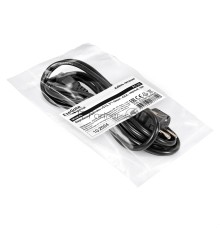 Кабель питания ExeGate Special PC-3S (Евровилка Schuko->C13, 3*1.0mm2, CCA, черный, 3м)