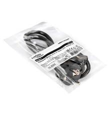 Кабель питания ExeGate Special PC-1S (Евровилка Schuko->C13, 3*1.0mm2, CCA, черный, 1м)
