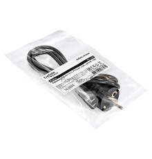 Кабель питания ExeGate Special PC-1,5S (Евровилка Schuko->C13, 3*0.5mm2, CCA, черный, 1.5м)