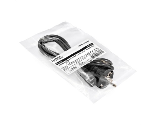 Кабель питания ExeGate Special PC-1,5S (Евровилка Schuko->C13, 3*0.5mm2, CCA, черный, 1.5м)