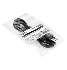 Кабель питания ноутбуков, аудио/видео ExeGate Special PCN-1,5S (Евровилка CEE7/16->C7, 2*0.5mm2, CCA, черный, 1.5м)