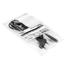 Кабель питания ноутбуков, аудио/видео ExeGate Special PCN-3S (Евровилка CEE7/16->C7, 2*0.5mm2, CCA, черный, 3м)