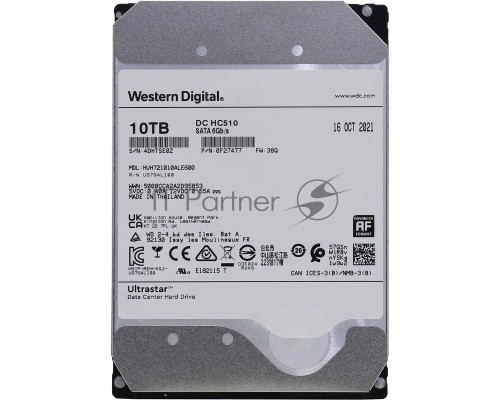 Жесткий диск HDD Western Digital WUS721010ALE600 SATA 10Tb 7200 6Gb/s 256MB 1 year warranty Жесткий диск HDD Western Digital WUS721010ALE600 SATA 10Tb 7200 6Gb/s 256MB 1 year warranty