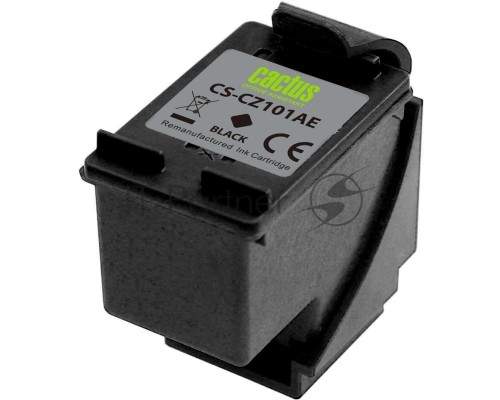 Картридж струйный Cactus CS-CZ101AE № 650 черный (18мл) для HP 1015/1515/1516/2515/2545/2546/2645/3515