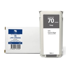 Струйный картридж NVP 70 (NV-C9450A) Gray для HP DesignJet Z2100/Z3100/Z3200/Z5200/Z5400 (130 мл) совместимый