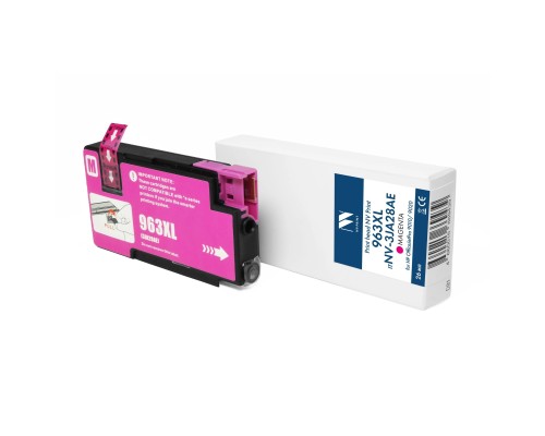 [Расходные материалы] Струйный картридж NVP 963XL (NV-3JA28AE) Magenta для HP OfficeJetPro 9010/9020 (26 мл) совместимый