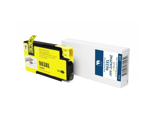 [Расходные материалы] Струйный картридж NVP 963XL (NV-3JA29AE) Yellow для HP OfficeJetPro 9010/9020 (26 мл) совместимый