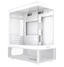 Powercase Vision Micro M2, Tempered Glass, белый, mATX  (CVMWM2-L0)