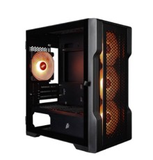 1STPLAYER TRILOBITE T3 ARGB Black / mATX / 4x120mm ARGB fans / T3-BK-4F7