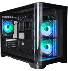 1STPLAYER UVIEW UV6 ARGB Black / mATX / 3x120mm ARGB fans / UV6-BK-2FC7R-1FC7