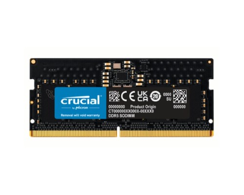 [Модуль памяти] DDR5 Crucial 8Gb 5600MHz CT8G56C46S5 CL46 SO-DIMM