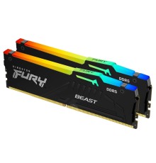 Kingston Fury Beast KF564C32BBEAK2-32 DDR5 -  Kit 2х16ГБ 6400МГц, DIMM, KF564C32BBEAK2-32