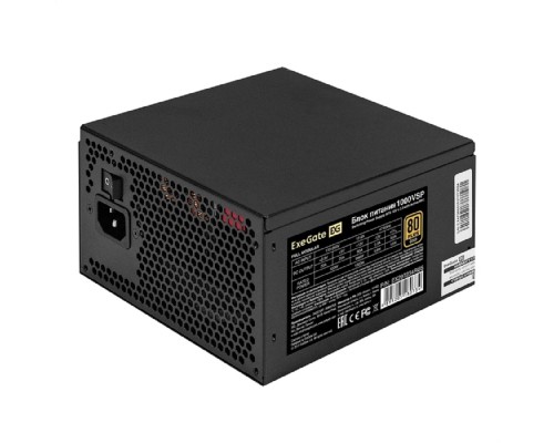 [Блок питания] Exegate EX297234RUS Блок питания 1000W ExeGate 80 PLUS® GOLD 1000VSP FC (ATX3.0, APFC, КПД 90% (80 PLUS GOLD), 120mm fan, 24pin, 2x(4+4)pin, PCIE5.0/12VHPWR, 4xPCI-E, 6xSATA, 3xIDE, 1xFDD, Full Cable 