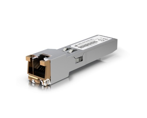 [Сетевое оборудование] UBIQUITI UACC-CM-RJ45-MG Модуль RJ45 SFP+